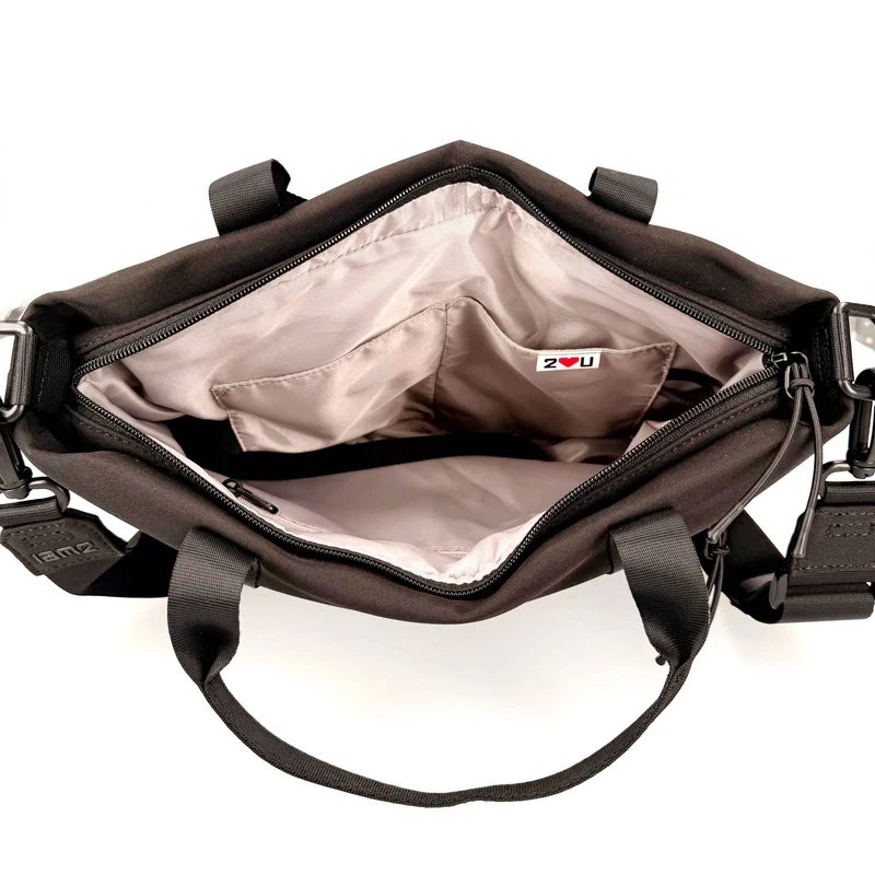 zwei Mademoiselle MTP110 - Umhängetasche 35 cm (black)
