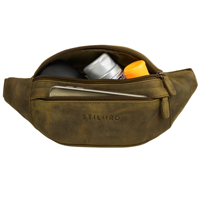 "Terry" Bauch Tasche Leder