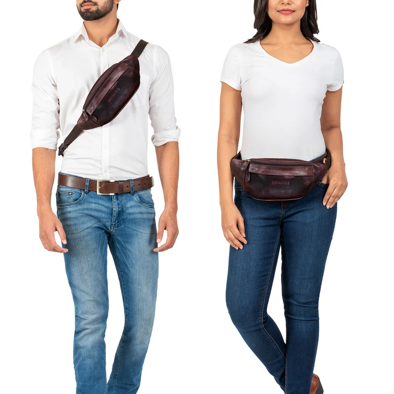 "Terry" Bauch Tasche Leder