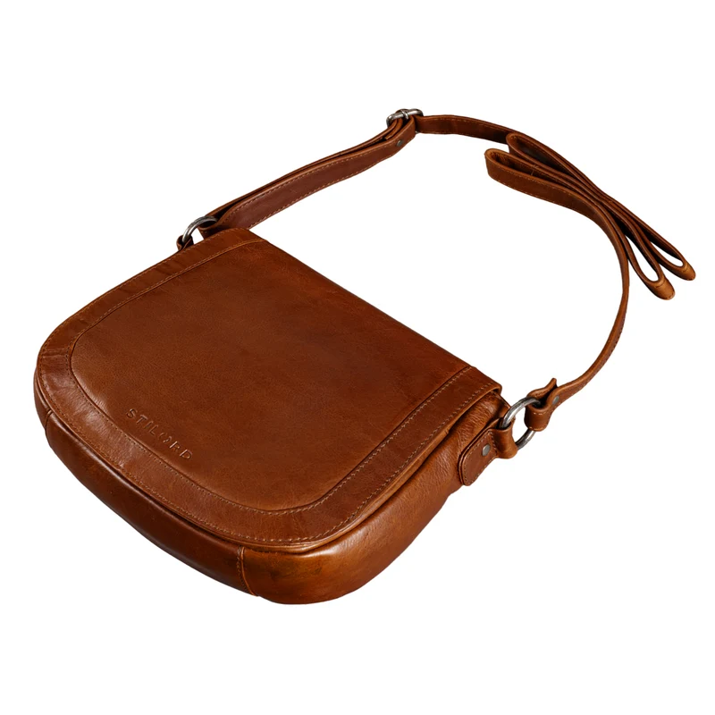 "Diana" Handtasche Damen Leder Braun