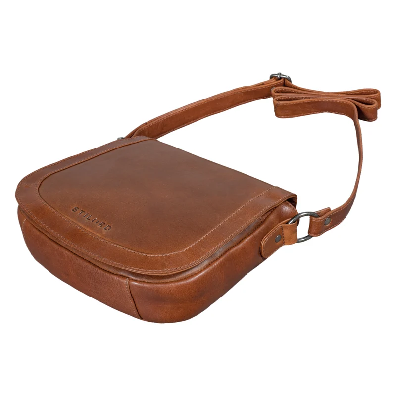 "Diana" Handtasche Damen Leder Braun