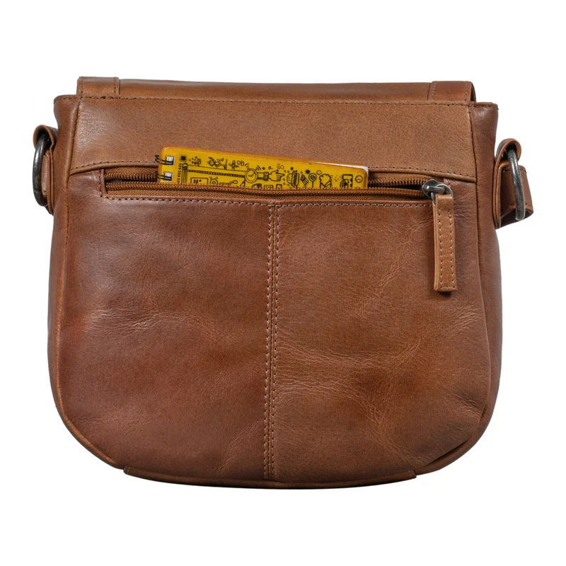 "Diana" Handtasche Damen Leder Braun