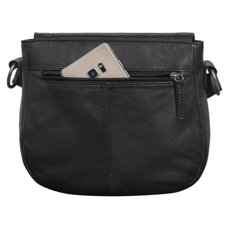 "Diana" Handtasche Damen Leder Braun