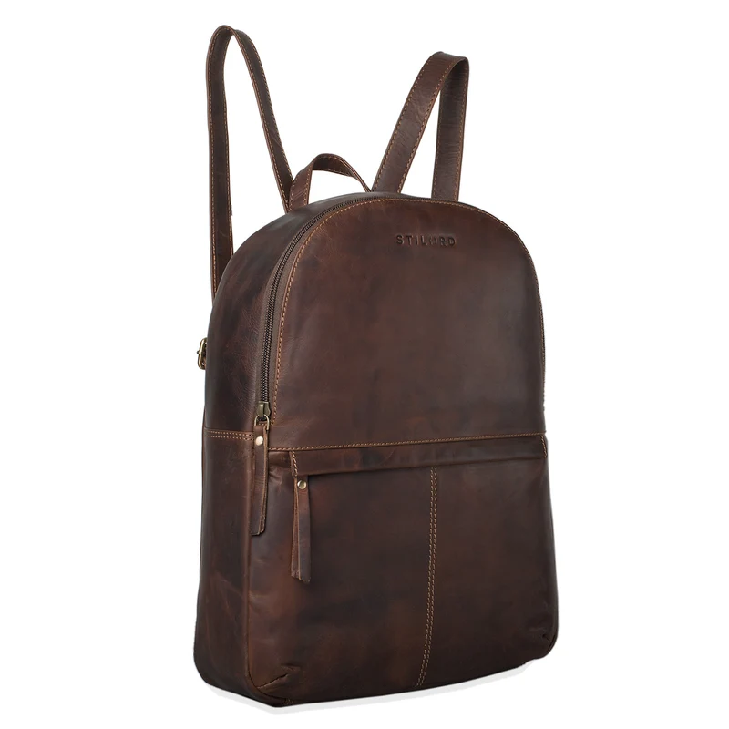 B-WARE "Conner" Leder-Rucksack Vintage groß