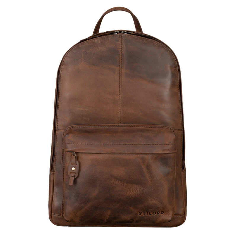 "Marley" Echtleder Rucksack Vintage