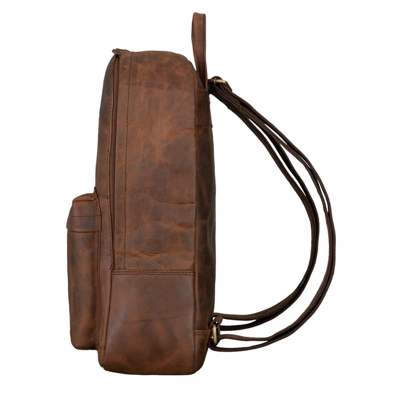 "Marley" Echtleder Rucksack Vintage