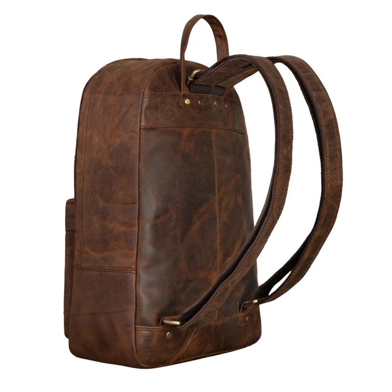 "Marley" Echtleder Rucksack Vintage