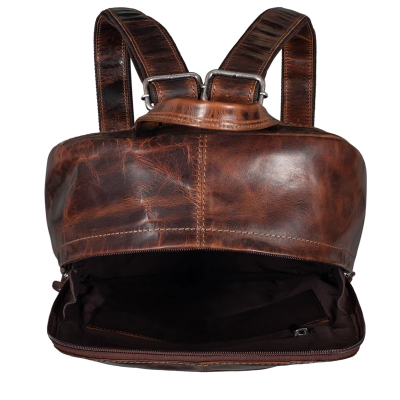 "Marley" Echtleder Rucksack Vintage