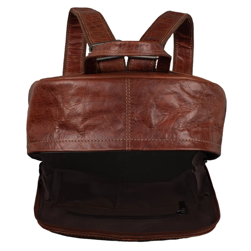 "Marley" Echtleder Rucksack Vintage