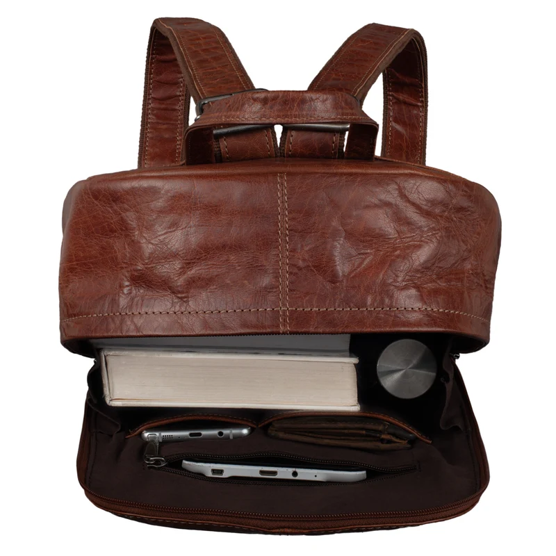 "Marley" Echtleder Rucksack Vintage