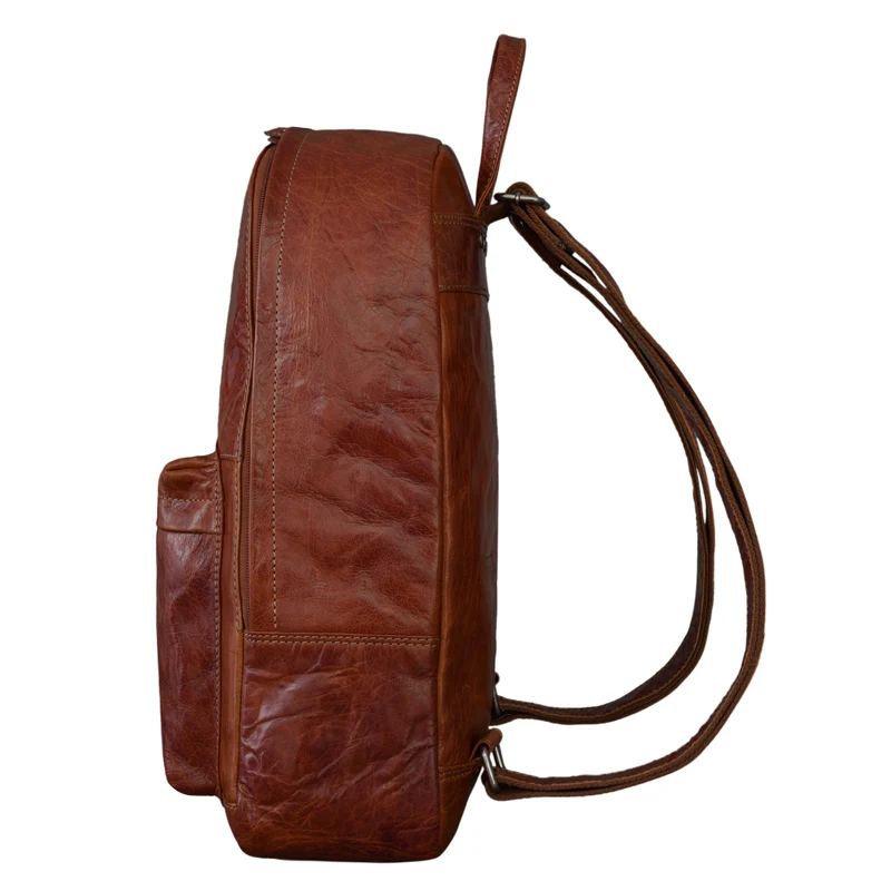 "Marley" Echtleder Rucksack Vintage
