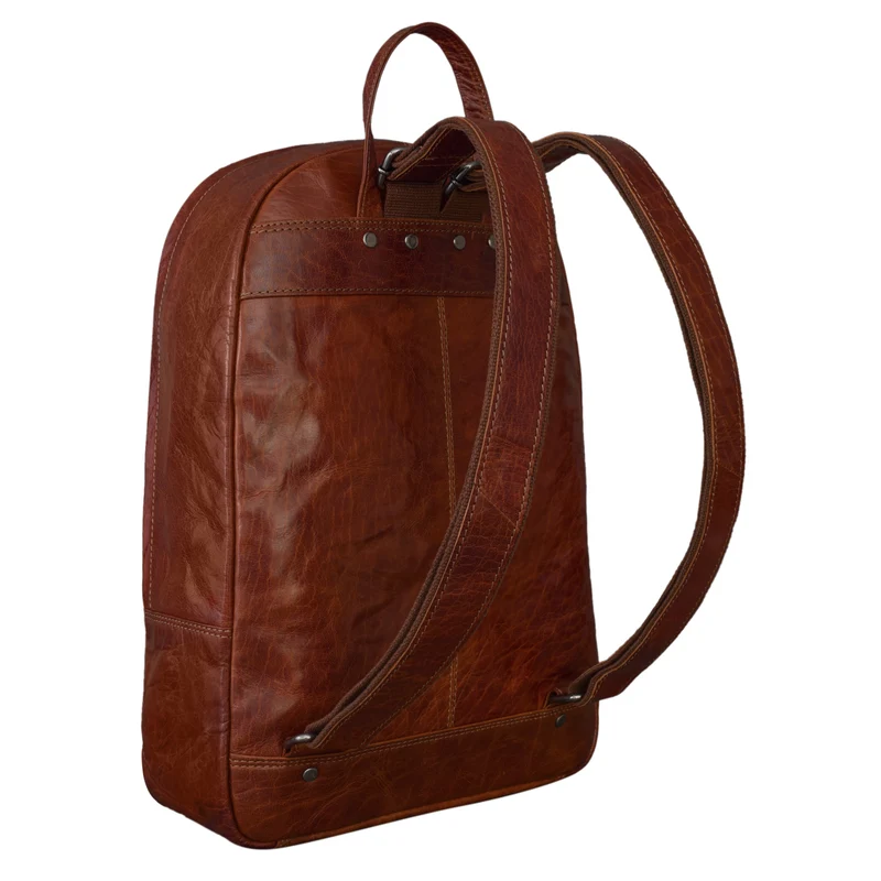 "Marley" Echtleder Rucksack Vintage