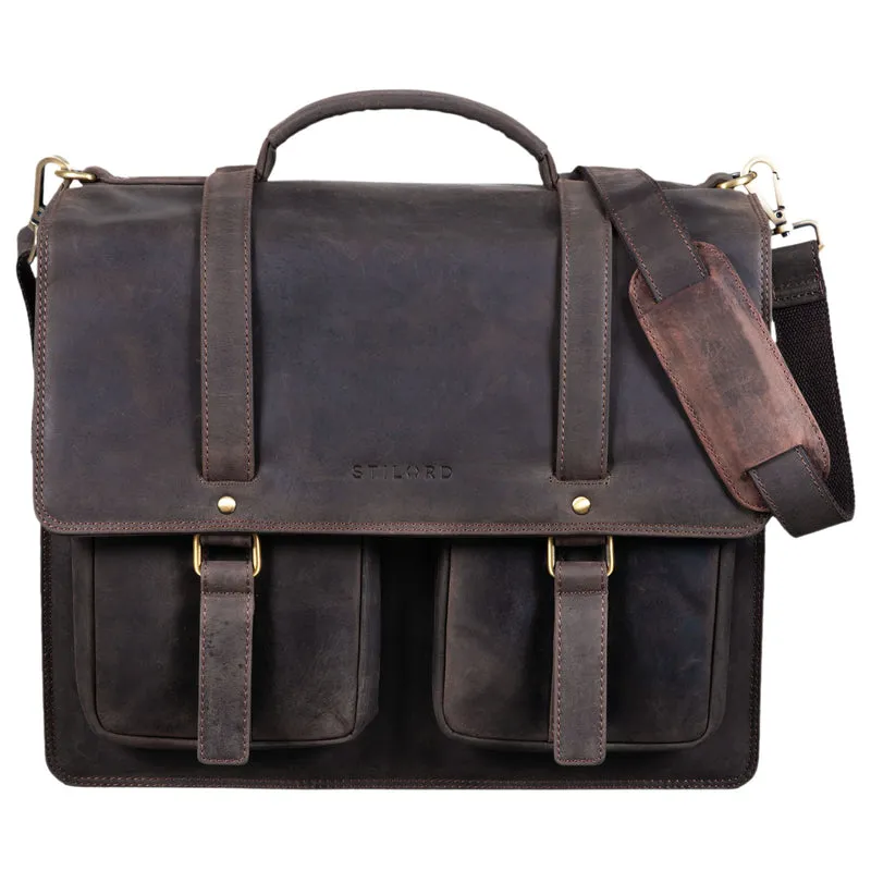 B-WARE "Fernando" Ledertasche Aktentasche Vintage