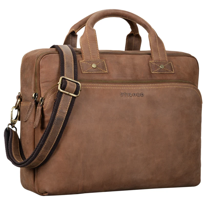 "Hector" Große Business Ledertasche für Herren