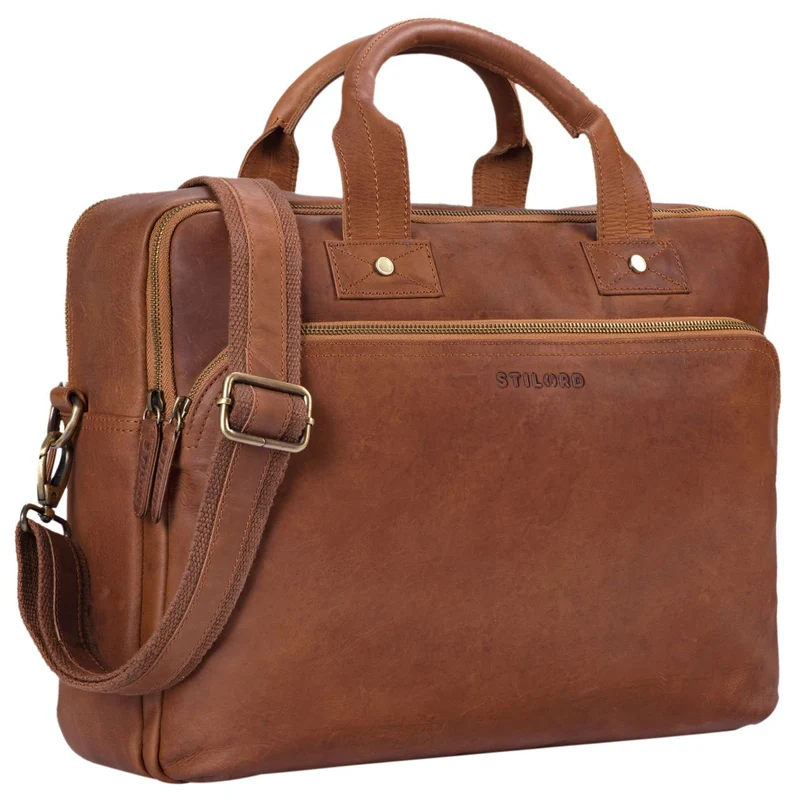 "Hector" Große Business Ledertasche für Herren