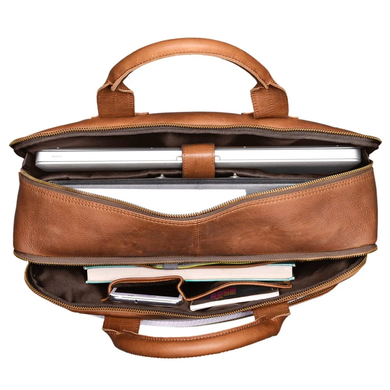 "Hector" Große Business Ledertasche für Herren