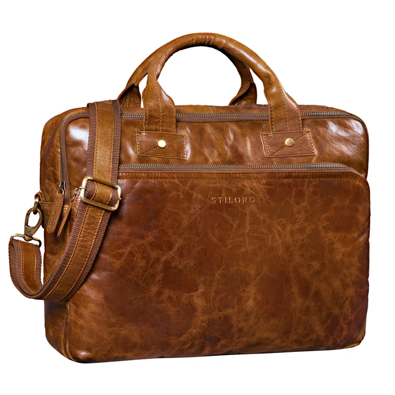 "Hector" Große Business Ledertasche für Herren