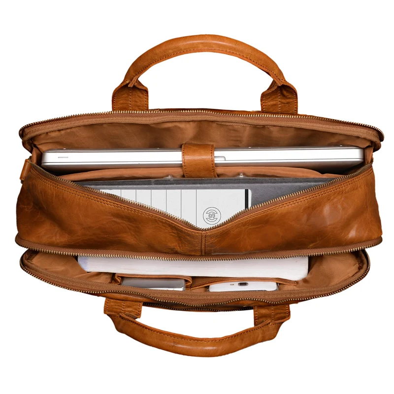 "Hector" Große Business Ledertasche für Herren