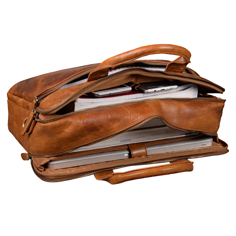 "Hector" Große Business Ledertasche für Herren