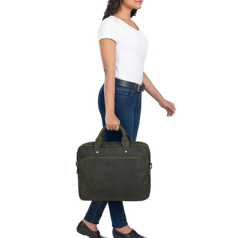 "Hector" Große Business Ledertasche für Herren