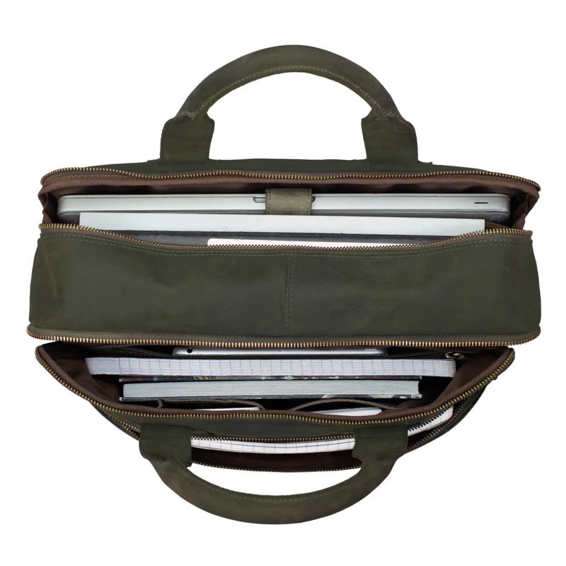 "Hector" Große Business Ledertasche für Herren