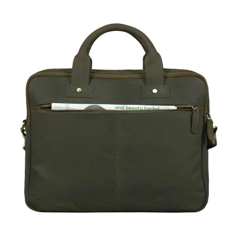 "Hector" Große Business Ledertasche für Herren