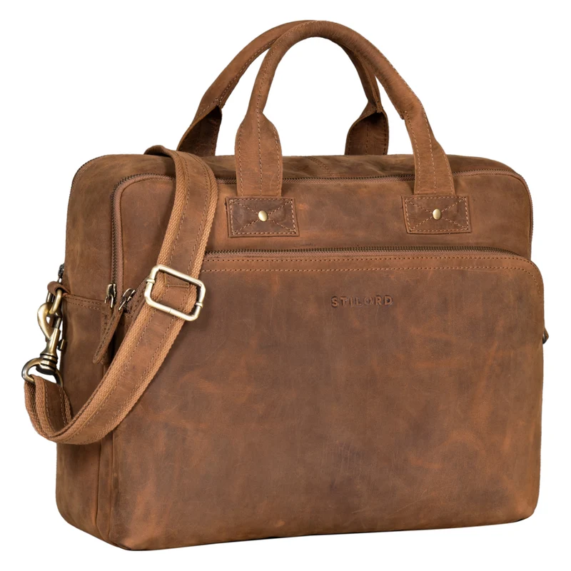 "Hector" Große Business Ledertasche für Herren