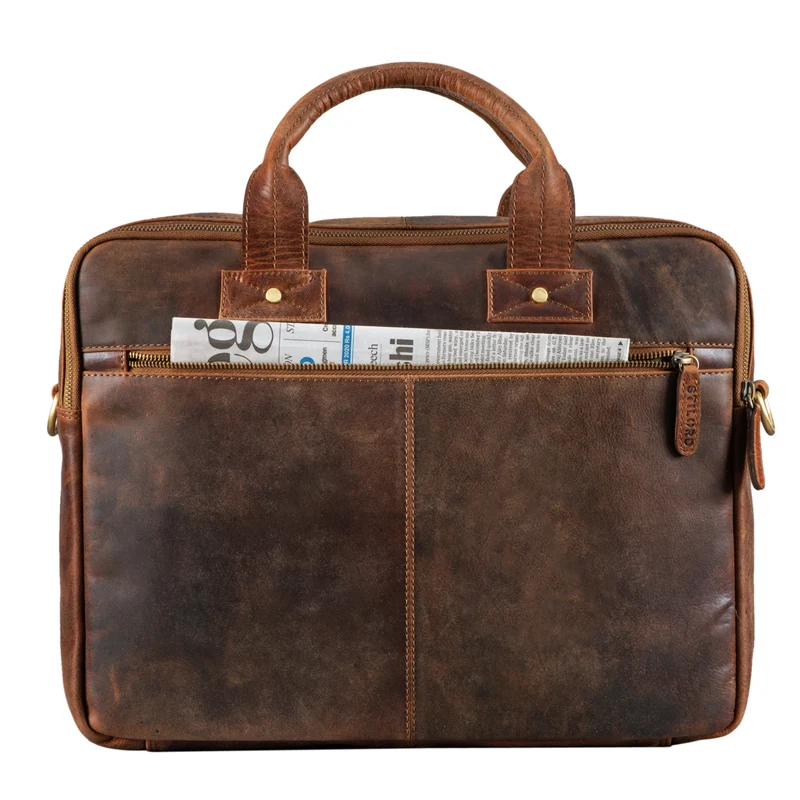 "Hector" Große Business Ledertasche für Herren