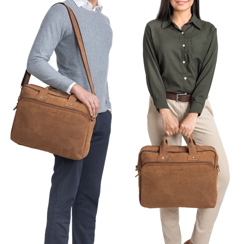 "Hector" Große Business Ledertasche für Herren