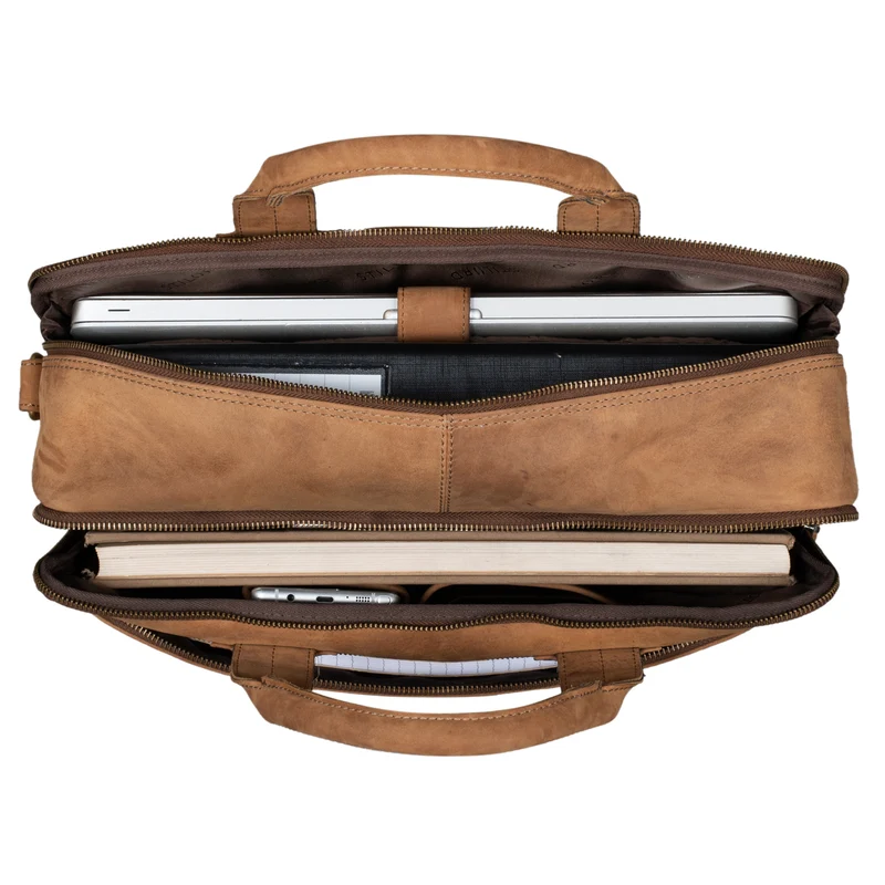 "Hector" Große Business Ledertasche für Herren