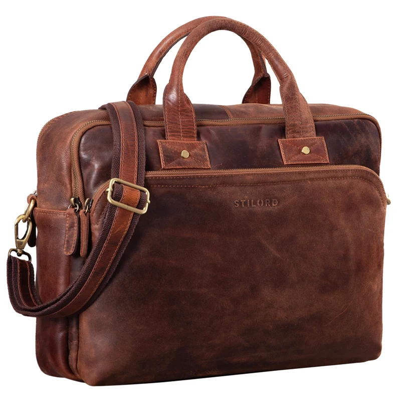 "Hector" Große Business Ledertasche für Herren