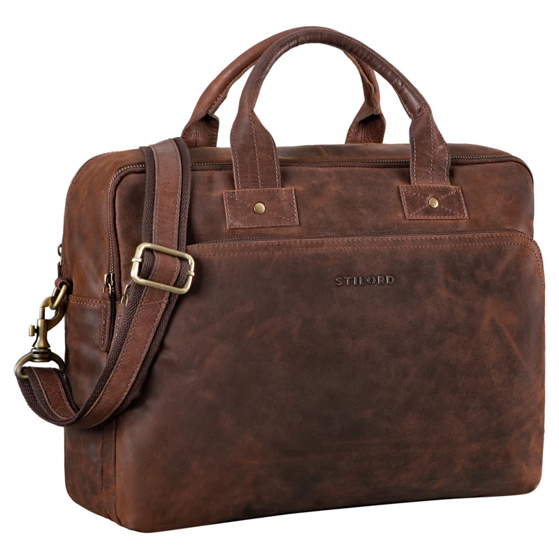 "Hector" Große Business Ledertasche für Herren