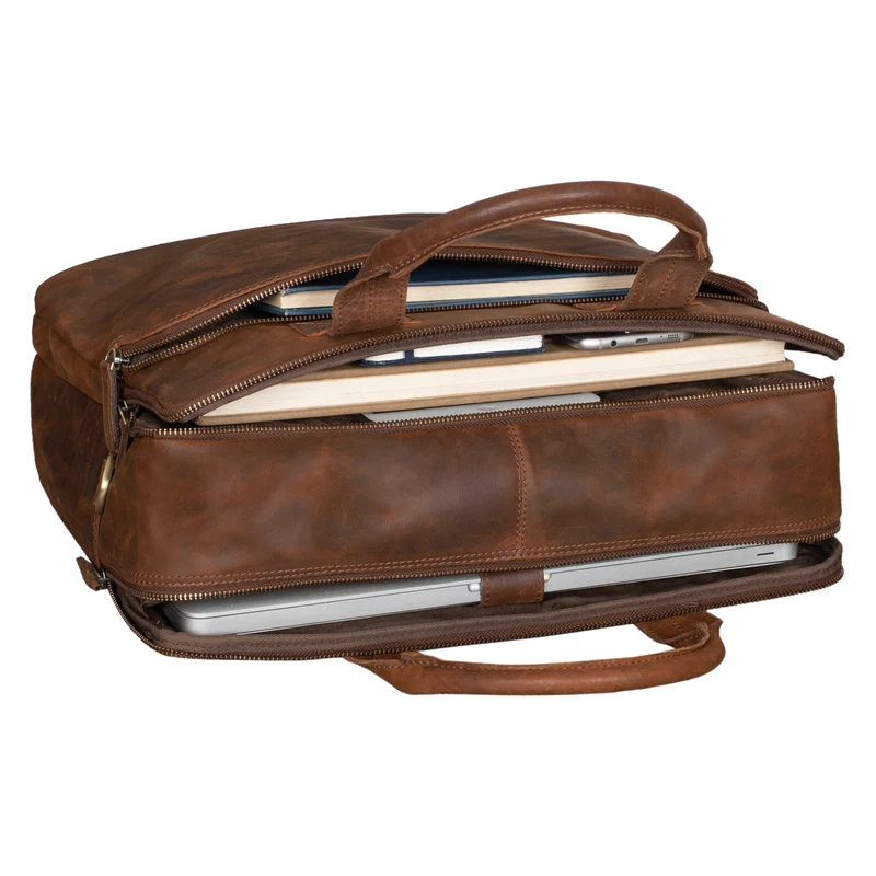"Hector" Große Business Ledertasche für Herren
