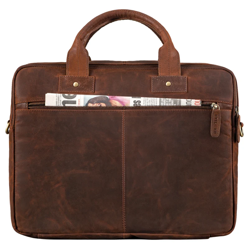 "Hector" Große Business Ledertasche für Herren