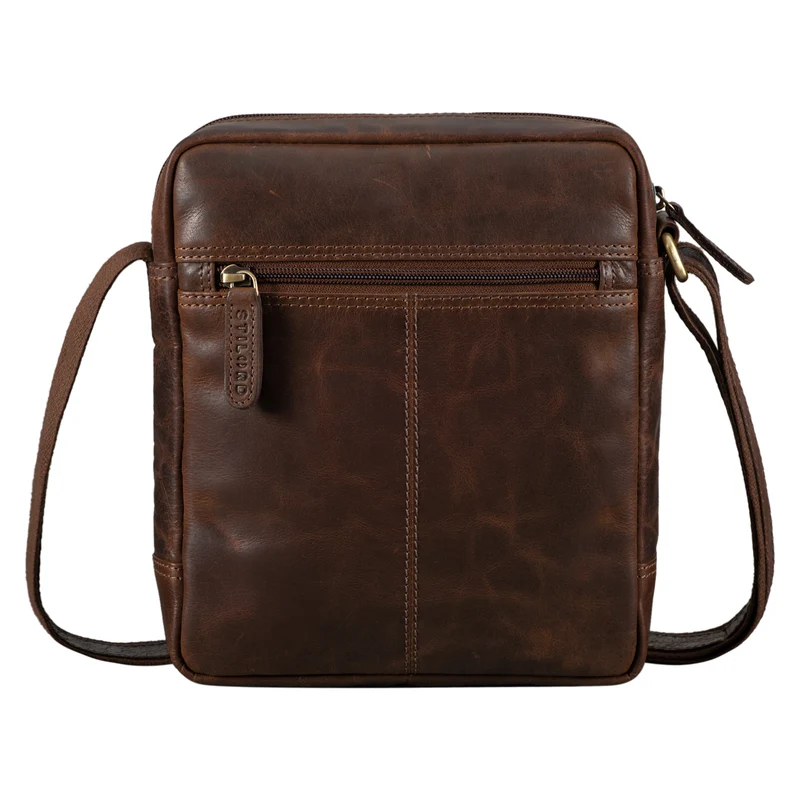 "Jamie" Herren Ledertasche Umhängetasche klein