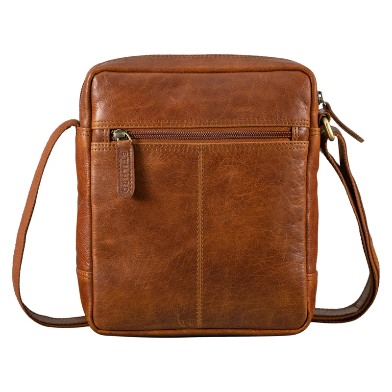 "Jamie" Herren Ledertasche Umhängetasche klein