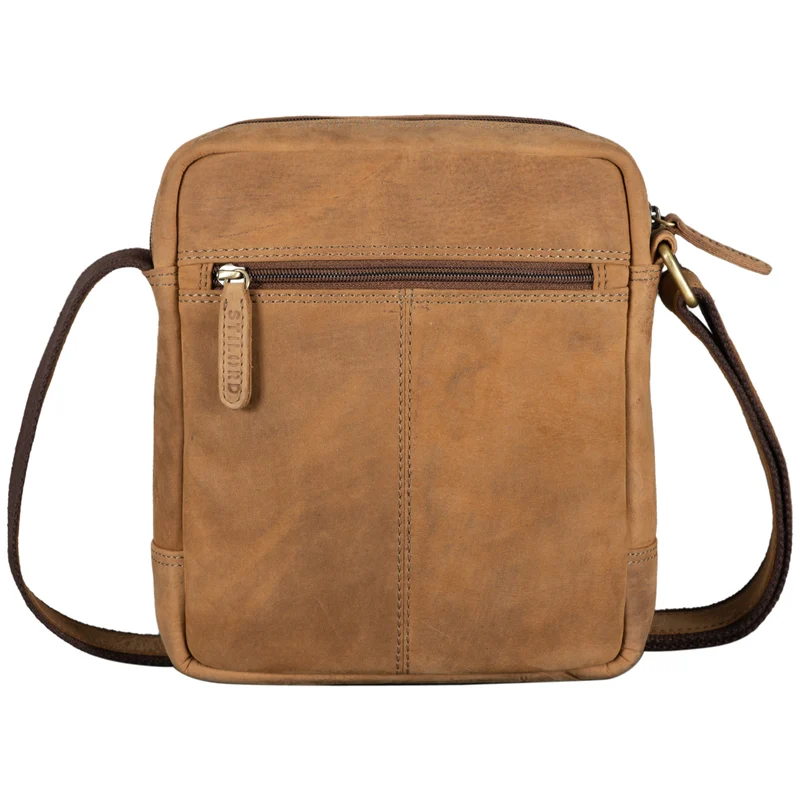 "Jamie" Herren Ledertasche Umhängetasche klein