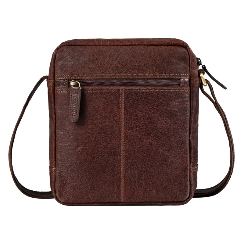 "Jamie" Herren Ledertasche Umhängetasche klein