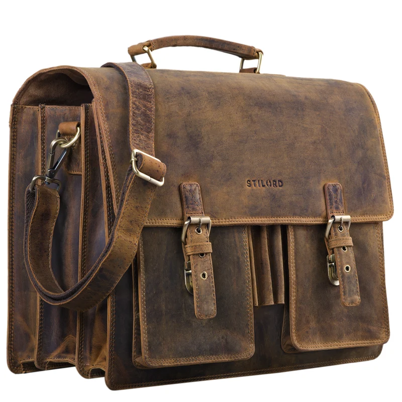 "Anton" Aktentasche Leder XL