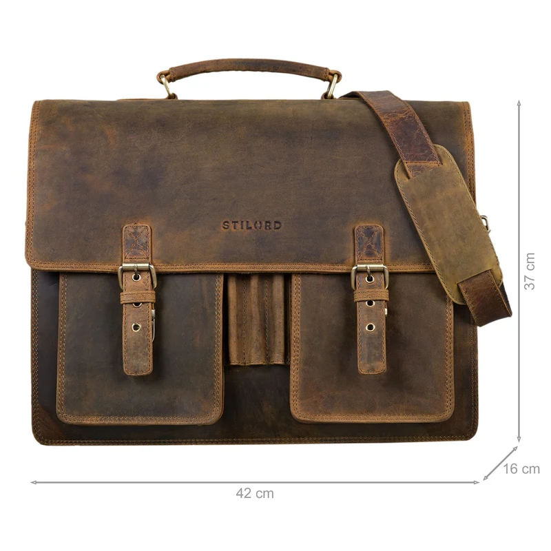 "Anton" Aktentasche Leder XL