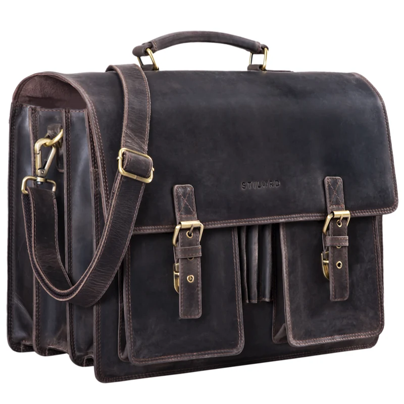 "Anton" Aktentasche Leder XL