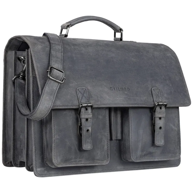 "Anton" Aktentasche Leder XL