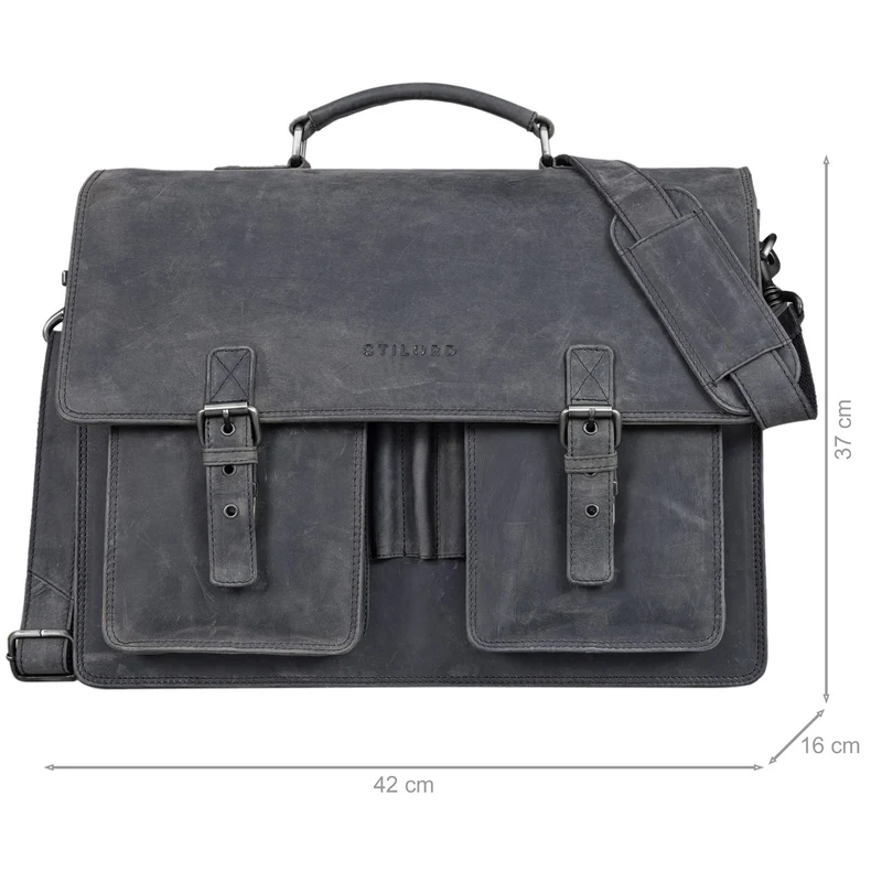 "Anton" Aktentasche Leder XL