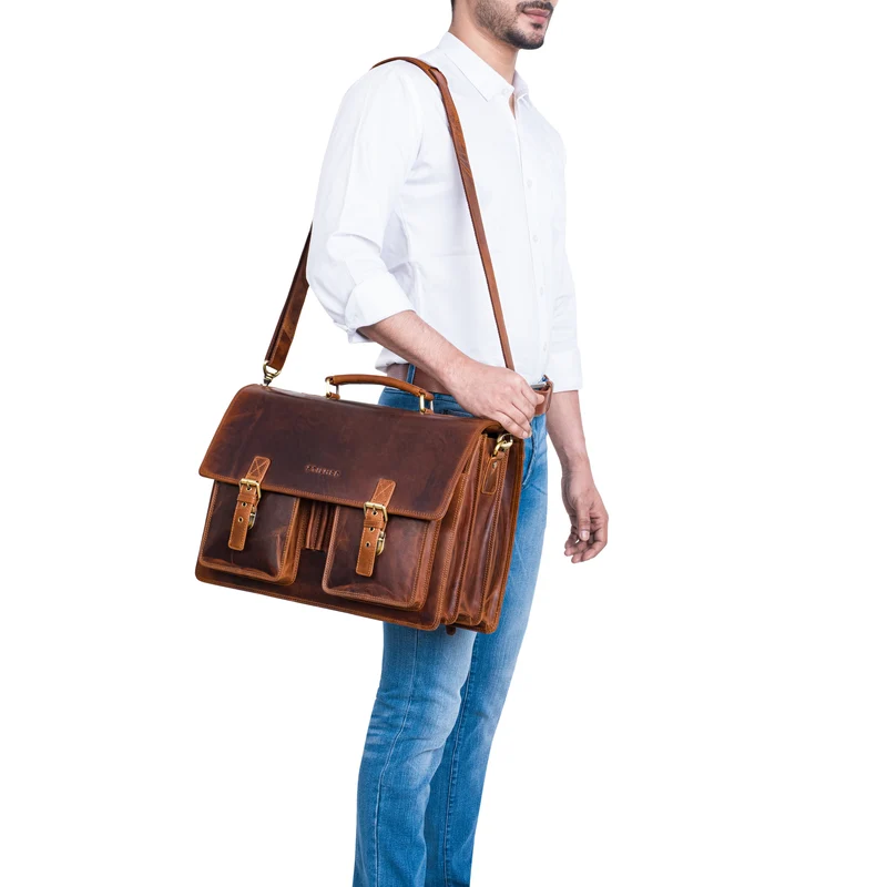 "Anton" Aktentasche Leder XL