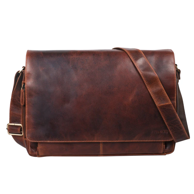 B-WARE "Tom" Vintage Leder Umhängetasche