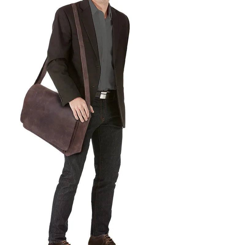B-WARE "Tom" Vintage Leder Umhängetasche