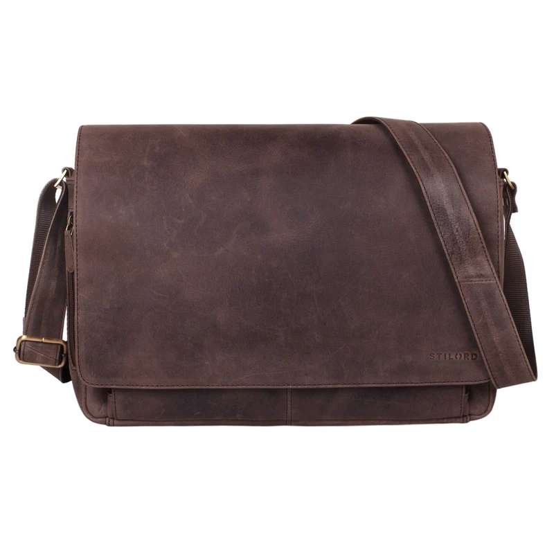B-WARE "Tom" Vintage Leder Umhängetasche