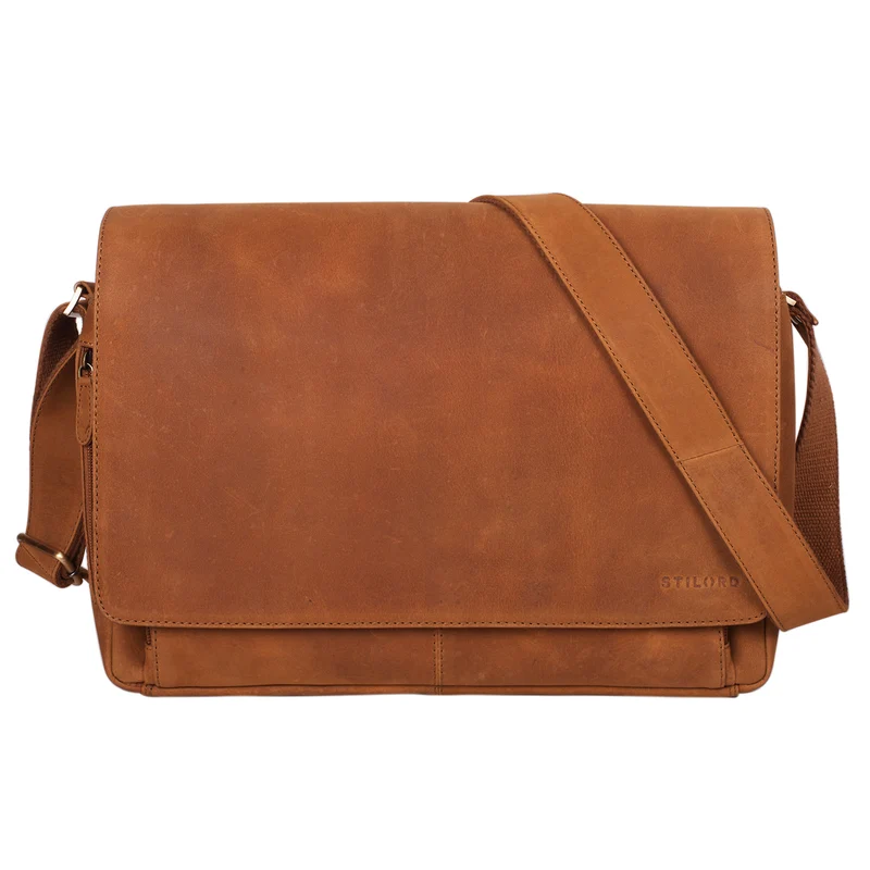 B-WARE "Tom" Vintage Leder Umhängetasche