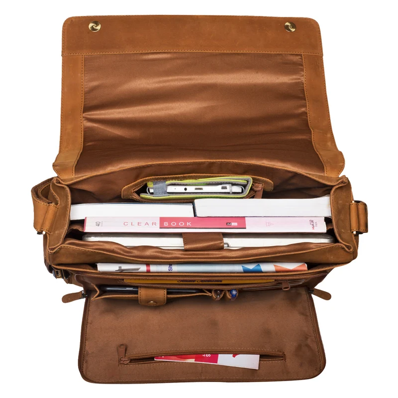 B-WARE "Tom" Vintage Leder Umhängetasche