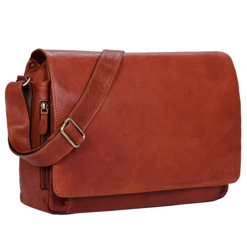 B-WARE "Tom" Vintage Leder Umhängetasche